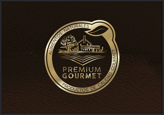 DISEÑO MARCA CORPORATIVA. Trabajando en nueva marca de productos de alimentos Gourmet. Proxima tienda online www.premiumgourmet.mx